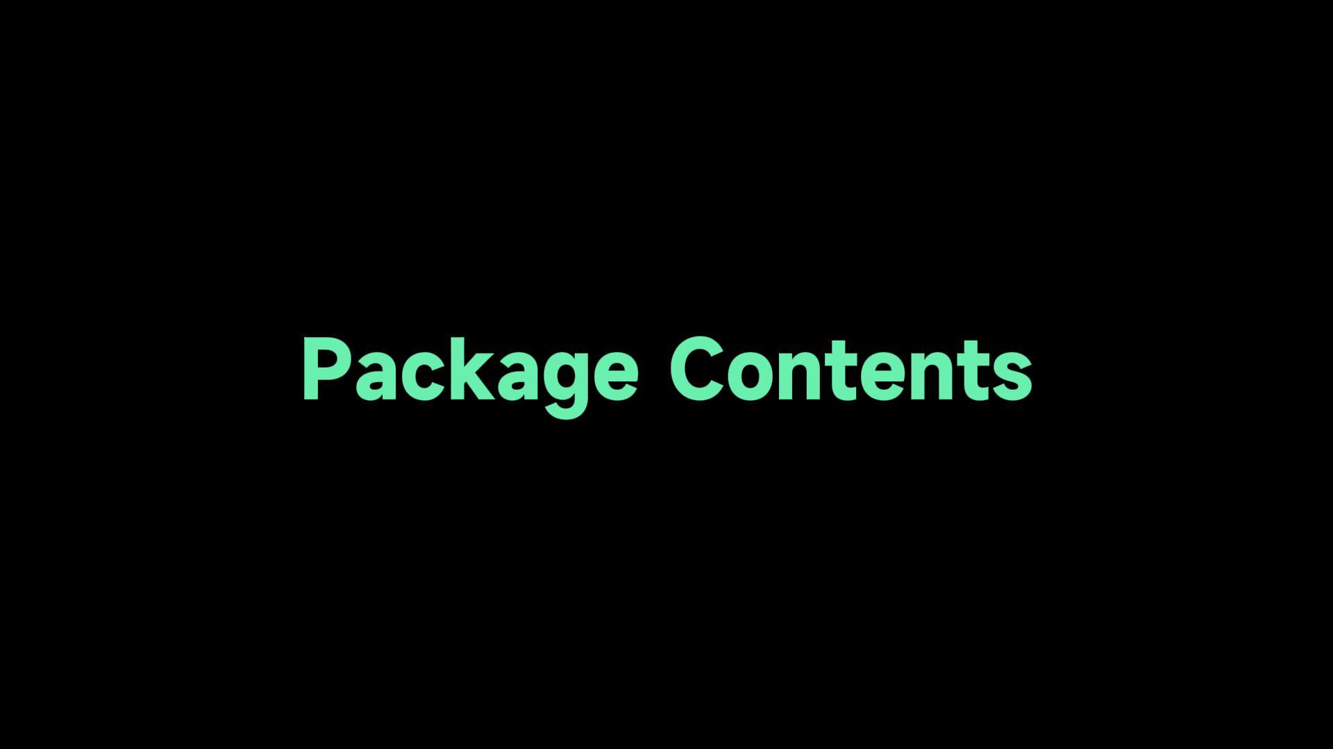 GC310 controller Package Contents